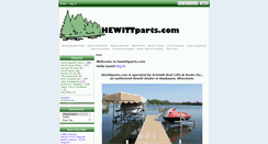 Desktop Screenshot of hewittparts.com